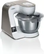 BOSCH MUM5XW40 kuhinjski aparat u bijeloj/šampanjac boji sa posudom i dodacima