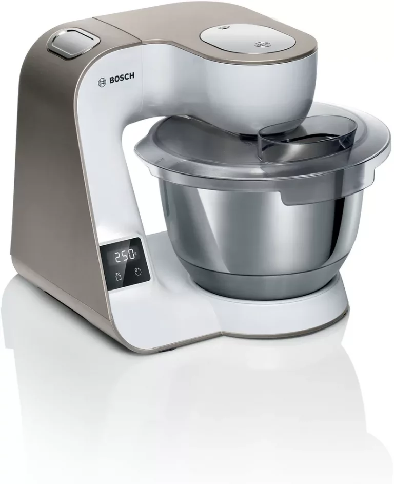 BOSCH MUM5XW40 kuhinjski aparat u bijeloj/šampanjac boji sa posudom i dodacima