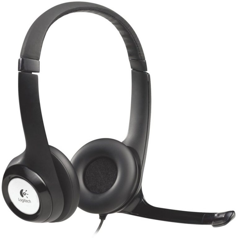 Logitech H390 USB slušalice sa mikrofonom, crne boje, sa mekim nastavcima za uši