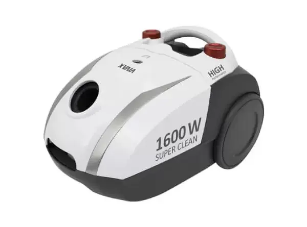 VIVAX HOME usisavač VC-1610W bijele boje sa metalnom četkom i plastičnom cijevi
