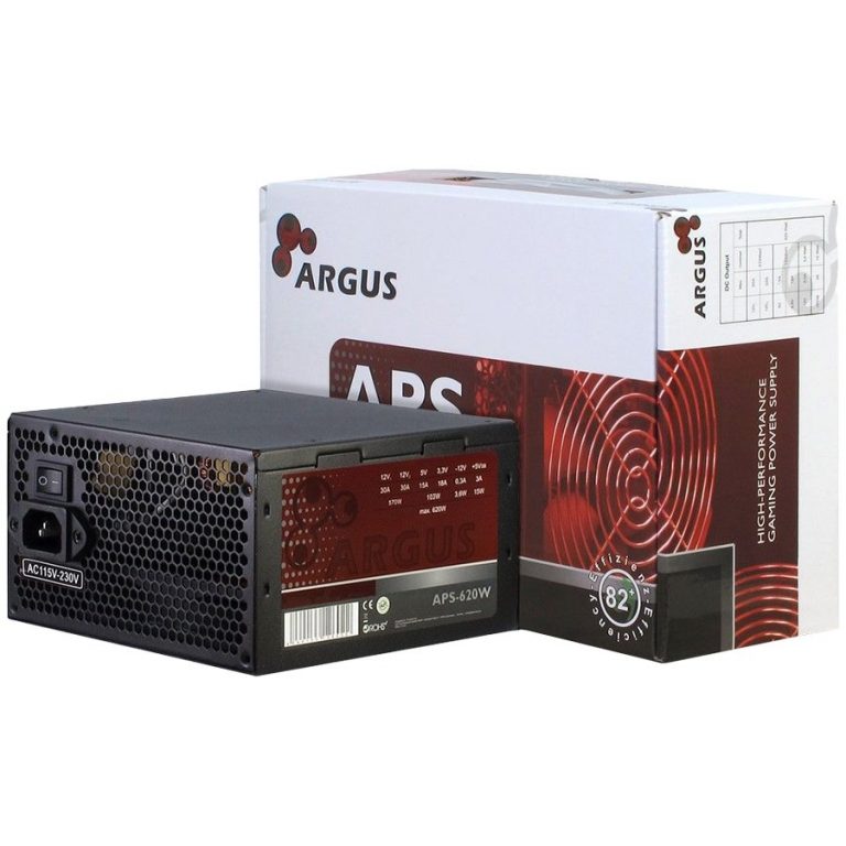 INTER-TECH Argus APS 620W napojna jedinica sa ventilatorom i oznakama