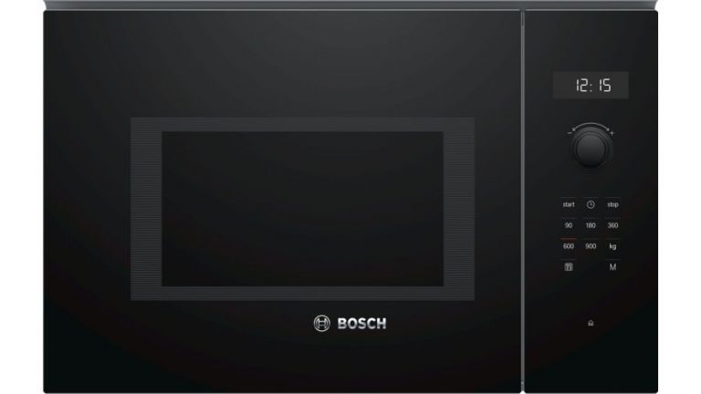 BOSCH ugradbena mikrovalna pećnica BFL557MB0 Serie 6 u crnoj boji