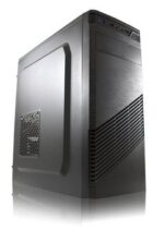 Crno LC-Power kućište LC-7037B Midi-Tower sa aluminijskim izgledom prednje strane