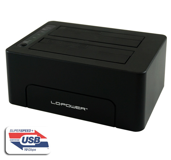 LC-Power LC-DOCK-C docking station sa USB Type-C priključkom za 2,5" i 3,5" HDD/SSD