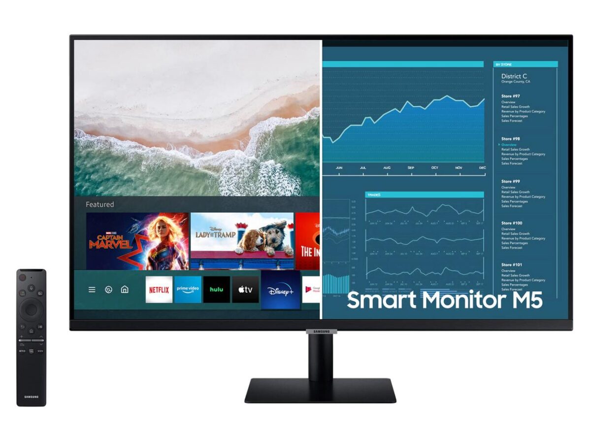 Samsung Smart Monitor M50A 32" crni sa FHD ekranom i Tizen OS
