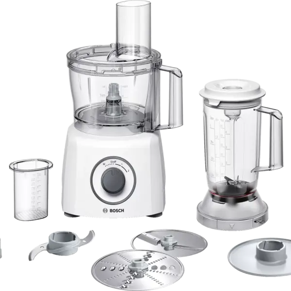 BOSCH Multipraktik MCM3200W bijeli multifunkcionalni blender sa nožem od nehrđajućeg čelika