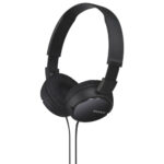 Sony ZX110 crne slušalice sa mekim nastavcima za uši