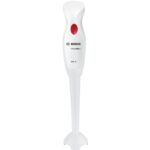 BOSCH štapni mikser MSM14000 CleverMixx bijelo-crvene boje sa plastičnom nogom za miješanje