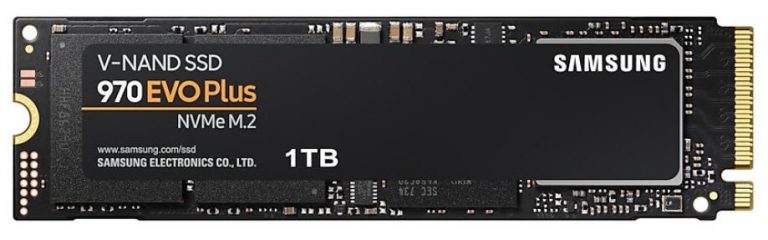 Samsung SSD 970 EVO Plus 1TB NVMe M.2 interni disk