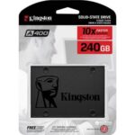 Kingston SSD A400 240GB SATA 3.0 disk sa 2.5" formatom