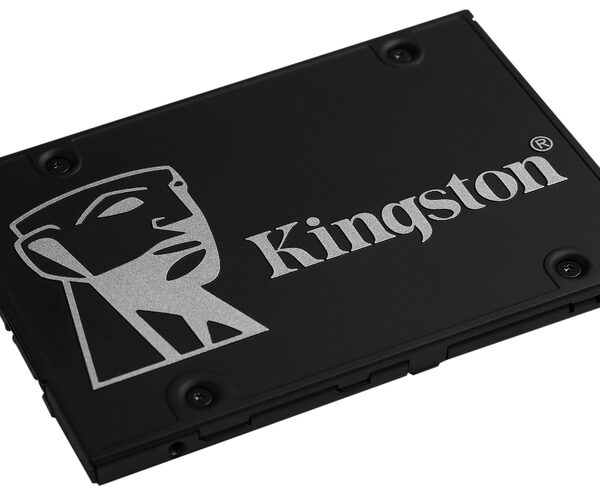 Kingston KC600 512GB 2.5" SATA SSD disk sa oznakama brzine i enkripcije