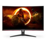 AOC CQ32G2SE/BK 32-inch QHD crni monitor sa tankim okvirom