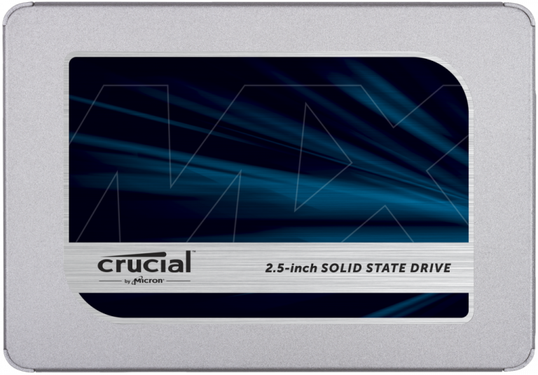 Crucial MX500 500GB SSD 2.5" SATA3 disk sa belim kućištem