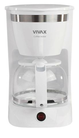 Vivax aparat za filter kavu CM-08127W sa crnim dizajnom i toplinskom funkcijom