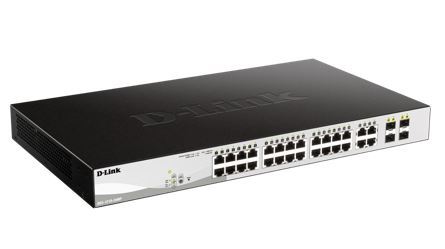 D-Link DGS-1210-28MP web upravljivi switch sa 24 PoE portova i 4 SFP uplinka