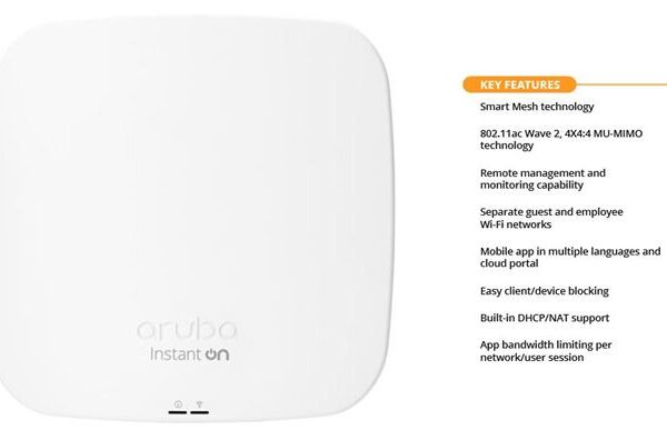 HPE Aruba Instant On AP15 WiFi Access Point sa 4X4 MU-MIMO tehnologijom