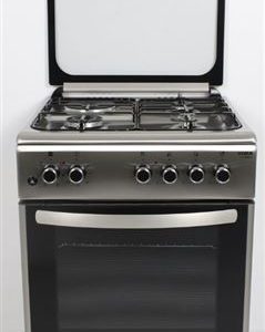 Vivax HOME samostojeći štednjak FC-31602 BLX u inox-crnoj boji sa velikom pećnicom