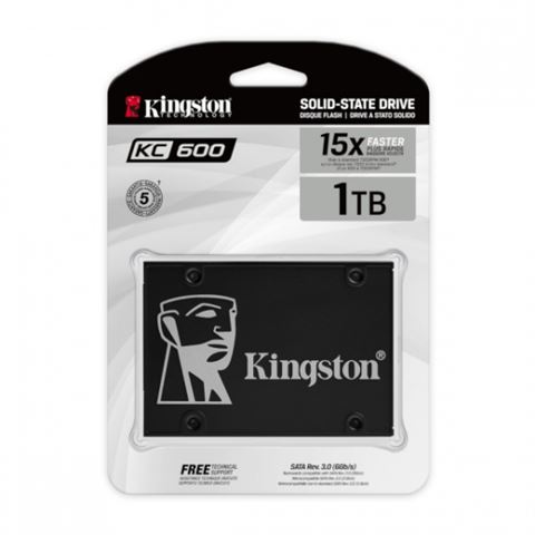 SSD disk Kingston KC600 1TB sa SATA 3 priključkom
