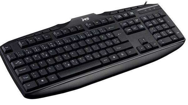 Crna MS MASTER C100 žična tastatura sa USB priključkom i multimedijskim tipkama