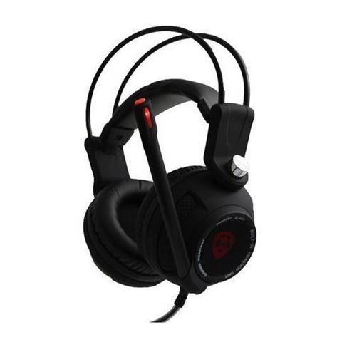 MS ICARUS C500 gaming slušalice sa mikrofonom i crvenim osvjetljenjem