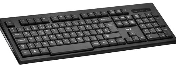 Crna MS ALPHA C100 žičana tipkovnica sa USB priključkom