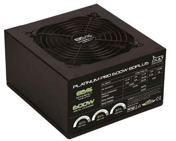 MS CORE M600 napajanje 600W sa ATX konektorima i aktivnim PFC