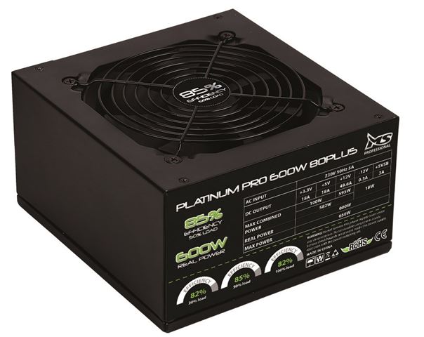 MS CORE M600 napajanje 600W sa ATX konektorima i aktivnim PFC