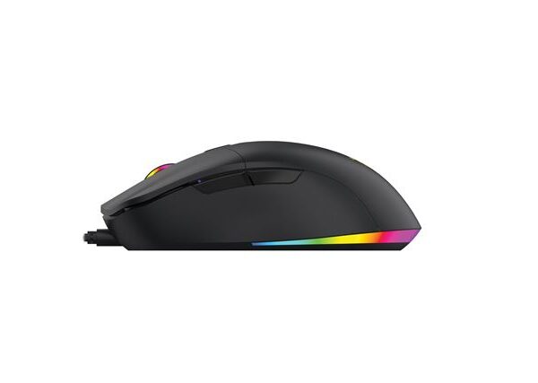 MS NEMESIS C330 crni žičani gaming miš sa RGB osvetljenjem