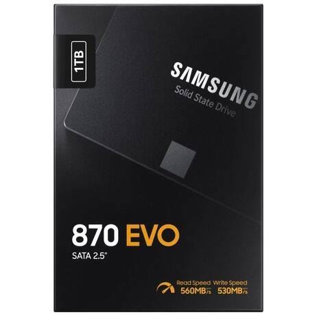 Samsung 870EVO SSD 1TB, 2.5" SATA disk sa V-NAND MLC tehnologijom