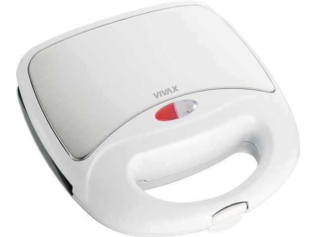 Bijeli VIVAX HOME toster TS-7501WHS sa inox detaljima i svjetlosnim indikatorom