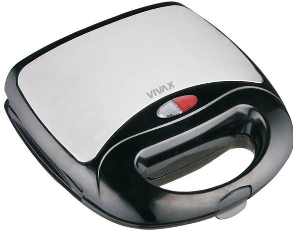 Crni VIVAX HOME toster TS-7501BLS sa inox detaljima i svjetlosnim indikatorom rada
