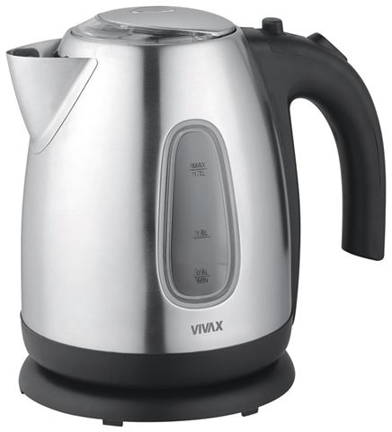 Vivax WH-179SS crno-inox kuhalo za vodu na kuhinjskom stolu