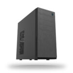 Chieftec HC-10B-OP midi kućište sa crnim dizajnom i ventilatorima