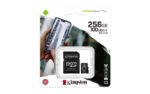 Kingston MicroSD 256GB Class 10 memorijska kartica sa SD adapterom