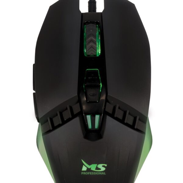 Crni MS NEMESIS C105 gaming miš sa 7 tipki i USB priključkom