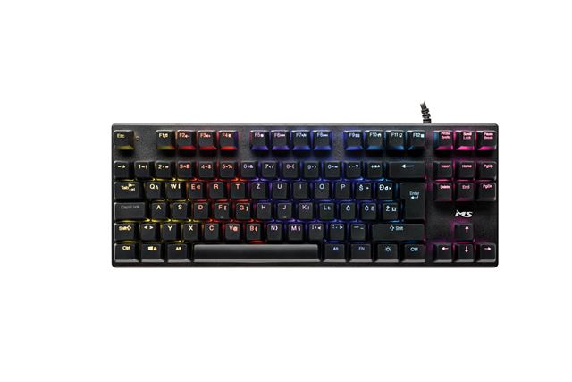 MS ELITE C515 žičana mehanička tastatura sa RGB osvjetljenjem u crnoj boji
