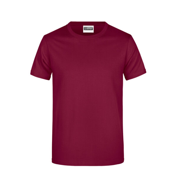 JN Majica SINGL Basic XL u boji bordo, od 100% pamuka