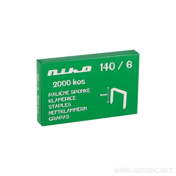 NIKO municija 140-6C za heftalice i rasheftivače