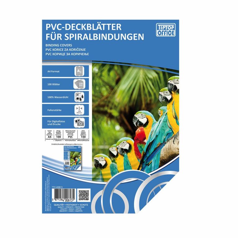 Transparentne TTO korice od PVC folije u A4 formatu