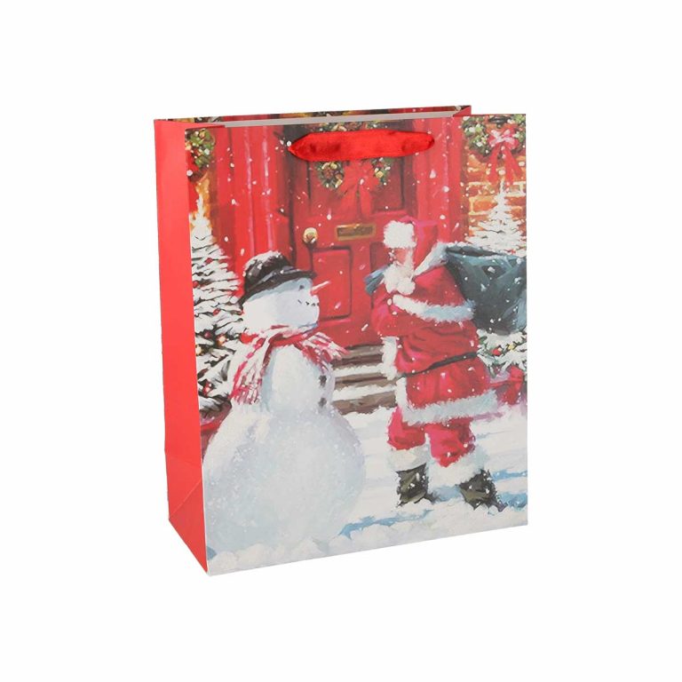 SB Vrećica L NG Santa 2 sa novogodišnjim dizajnom