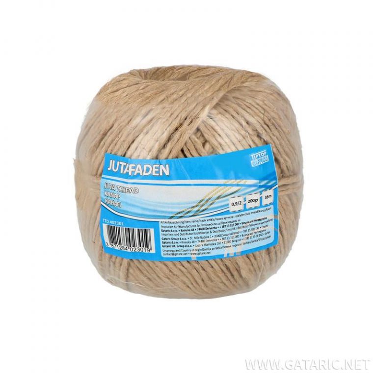 Špaga 200gr 2,5/2 u pakovanju za prodaju