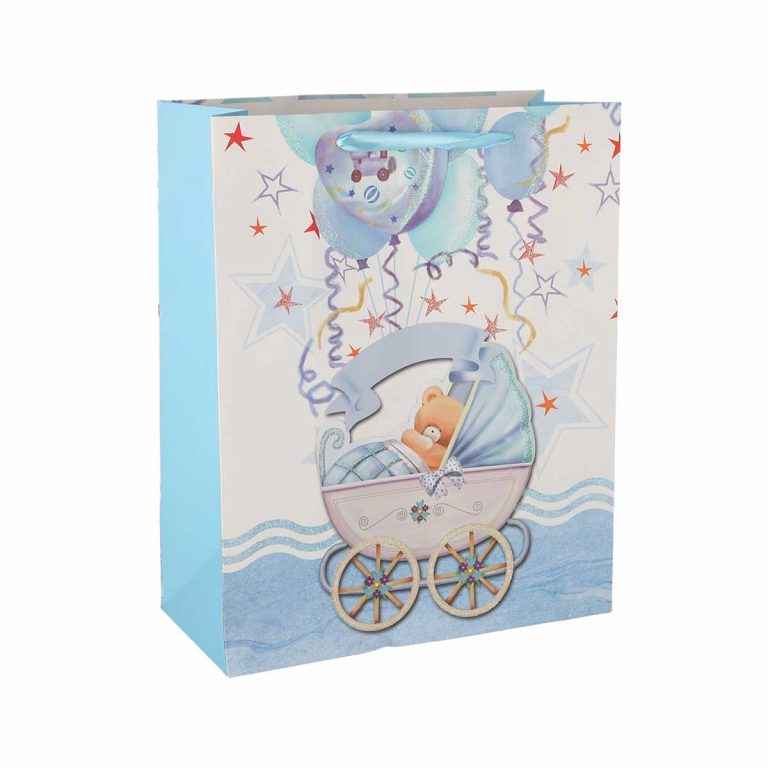 SB vrećica za dječake sa motivom bebe i tekstom It's a boy