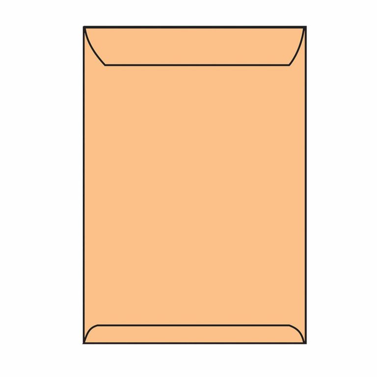 Žuta TTO koverta AD 1000 1/100 sa dimenzijama 235x360mm