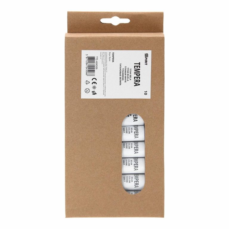 TTS Tempera boja 12ml, ekstra bijela i sjajna