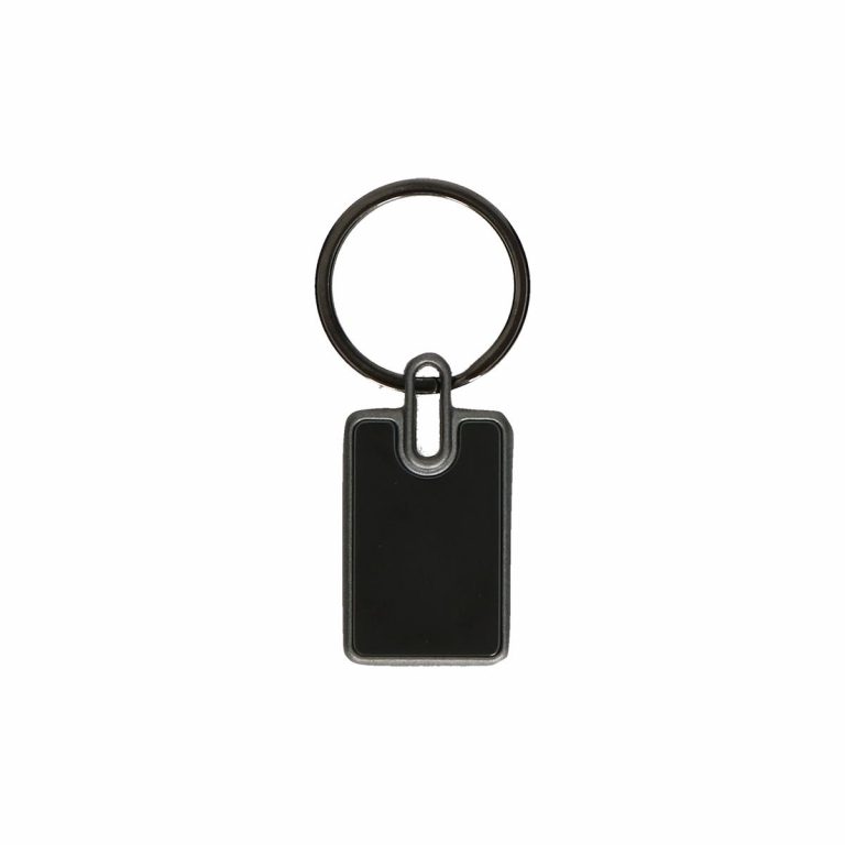 PM Privjesak Rectangle - metalni privjesak sa alkom za ključeve