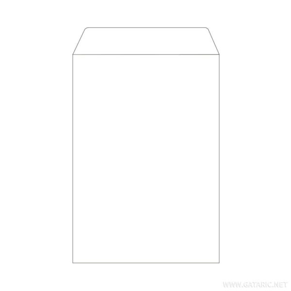 Bijela TTO koverta C4 formata sa stripom za lako otvaranje