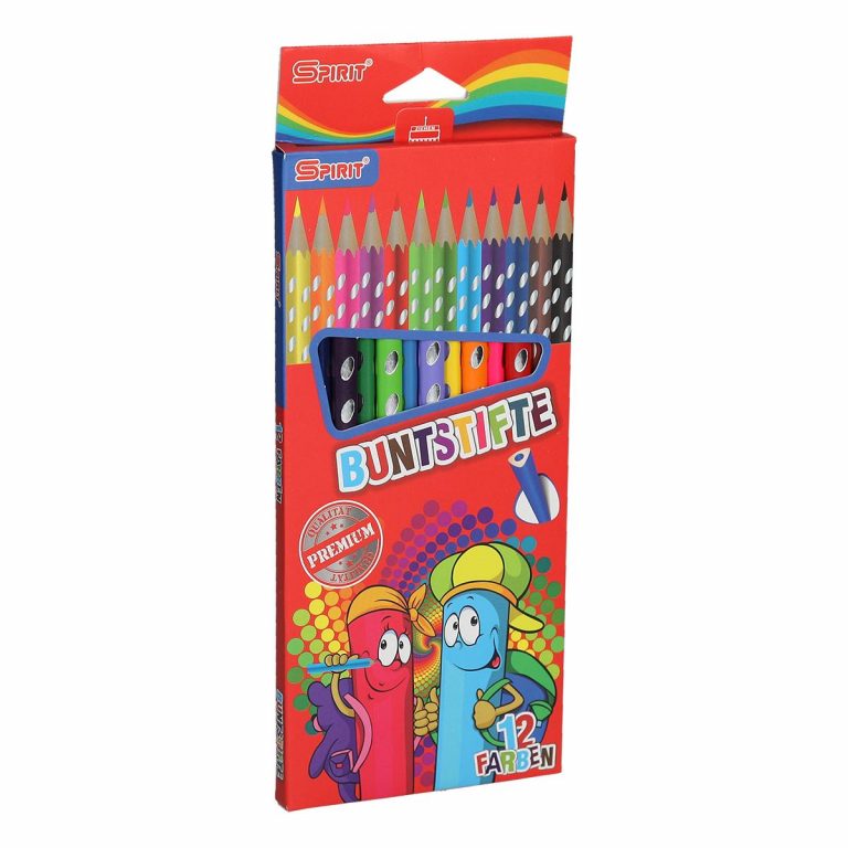 TTS Drvene Boje Premium 12/1 u pakovanju od 12 različitih boja