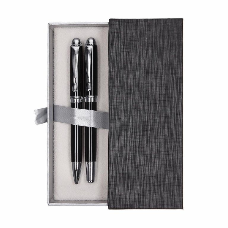 Elegantni PM Set Hem+NPero Ambition CR sa hemijskom olovkom i naliv perom u PP kutiji