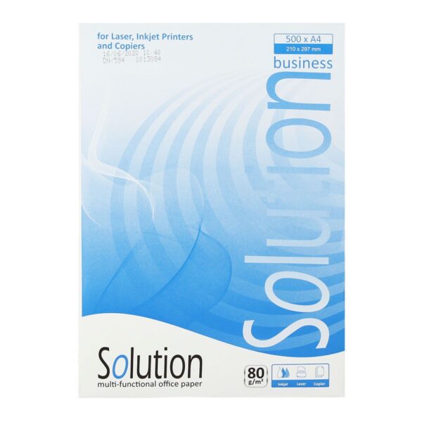 Fotokopirni papir Solution A4/80g, pakovanje od 500 listova