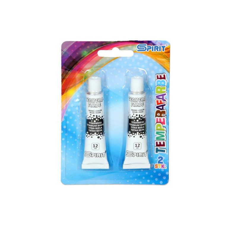 TTS Tempera boje u blister pakovanju, 2 komada po 12ml